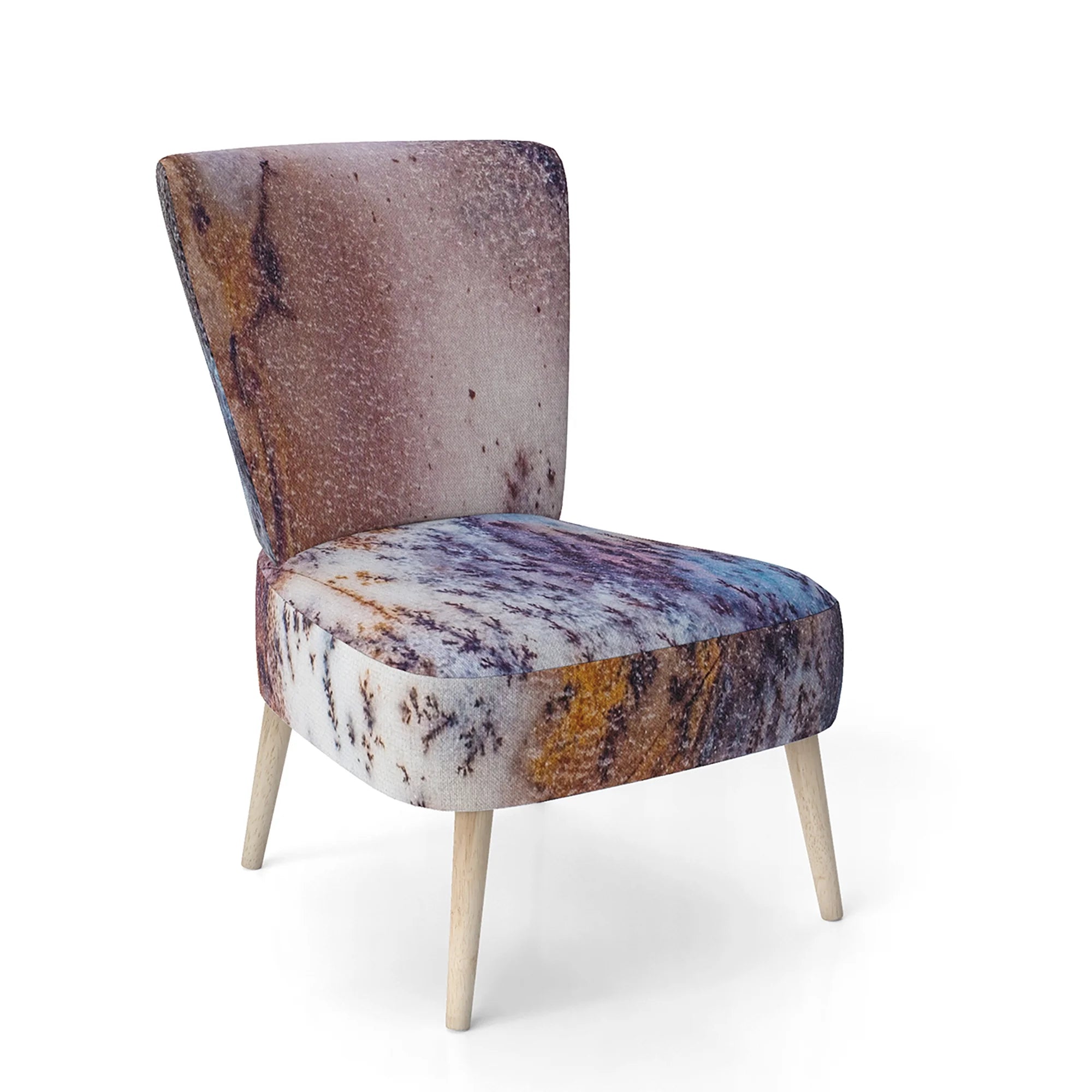 Upholstered Traditional Accent Chair Q4143