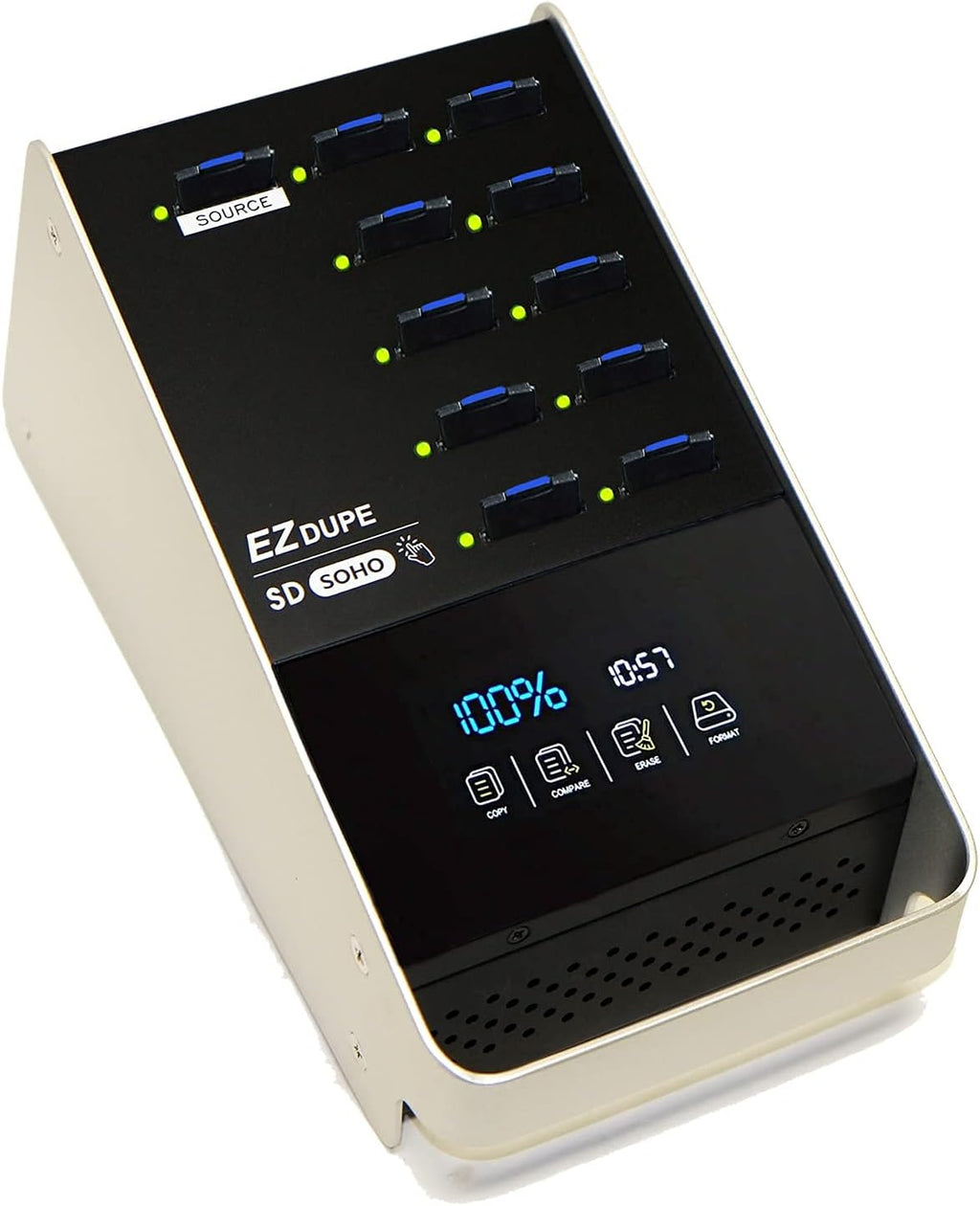 SD Duplicator with Touch Screen for MicroSD SDHC SDXC Memory Card E39598