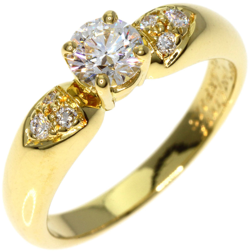 Diamond Ring K18 Yellow Gold S504