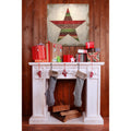 Christmas Star Gallery Wrapped Canvas 10x10 O107
