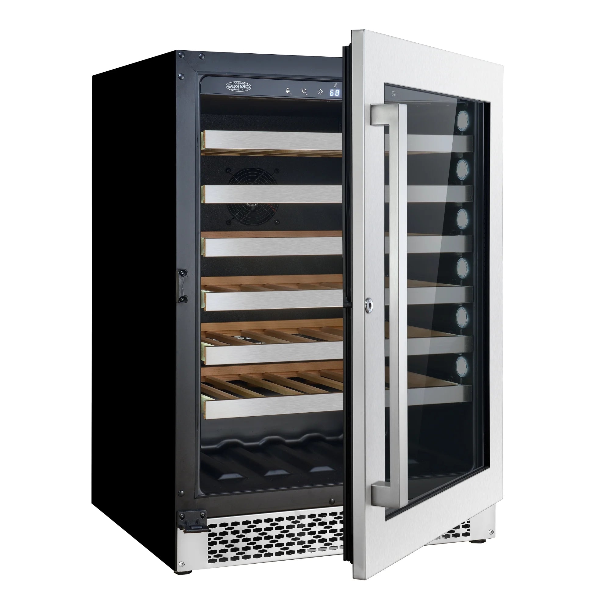5 Piece Kitchen Appliance Package with Dual Fuel Range, Island Range Hood, Built-in Dishwasher, French Door Refrigerator & 48 Bottle Wine Refrigerator C3599