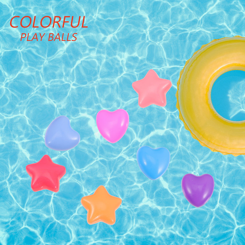 100Pcs Colorful Ocean Balls Swimming Toys W59011