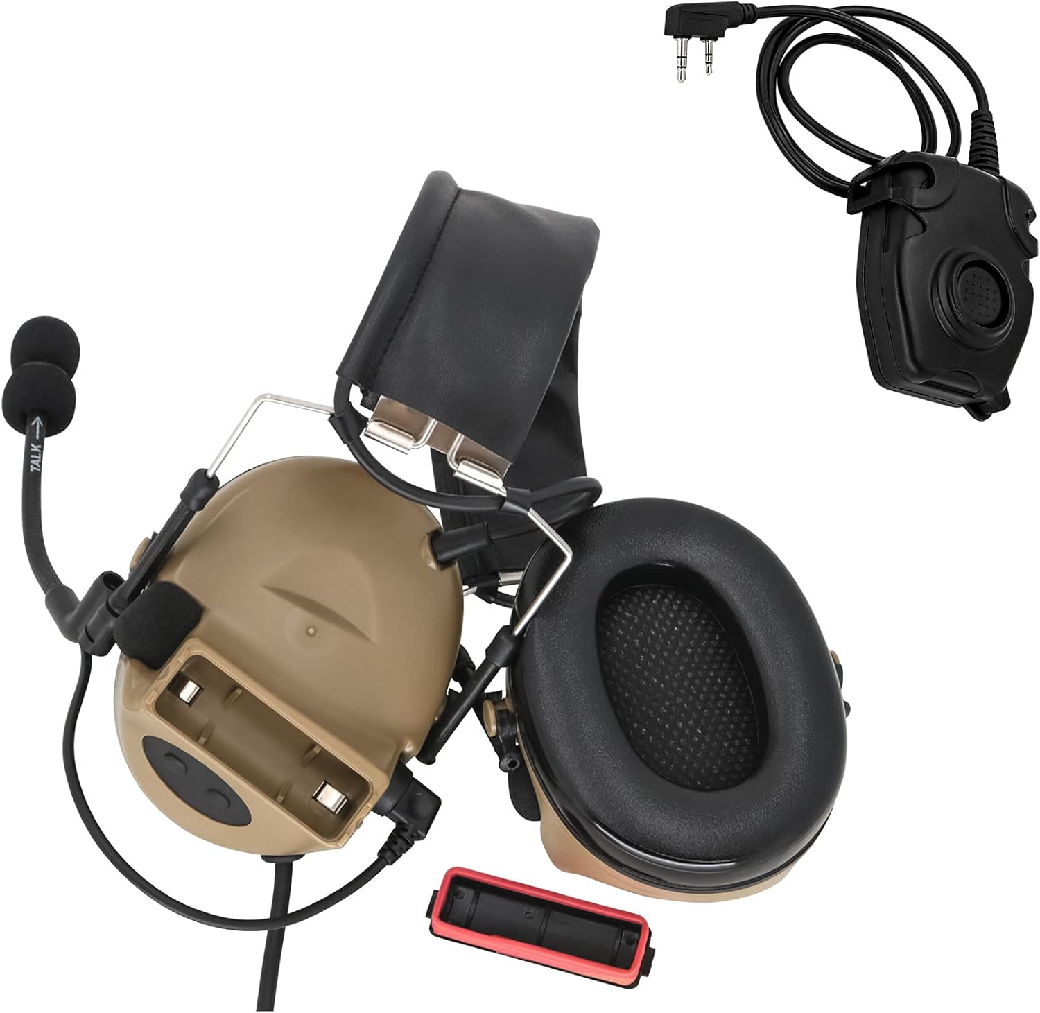 Tactical Headset with PTT Adapter D3573
