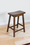 Walnut Counter Height Stool (Set of 2) E963