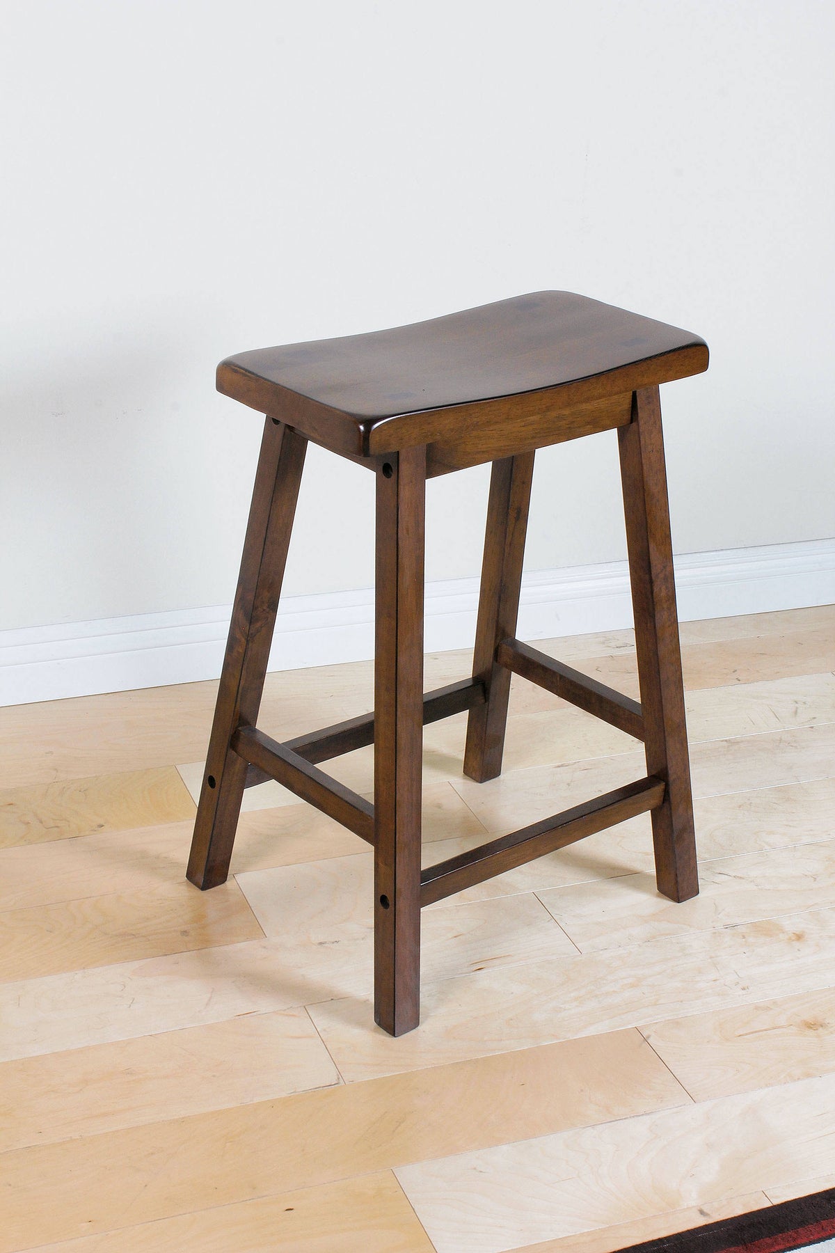 Walnut Counter Height Stool (Set of 2) E963