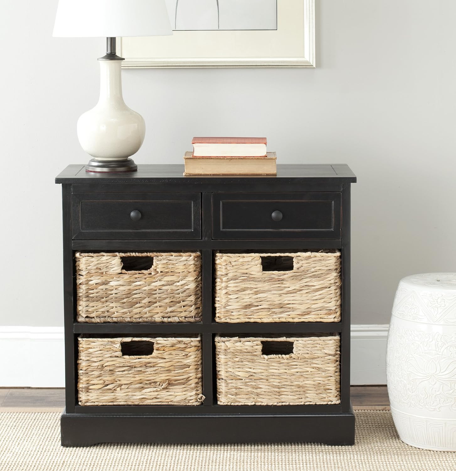 Vintage Grey Storage Unit L705