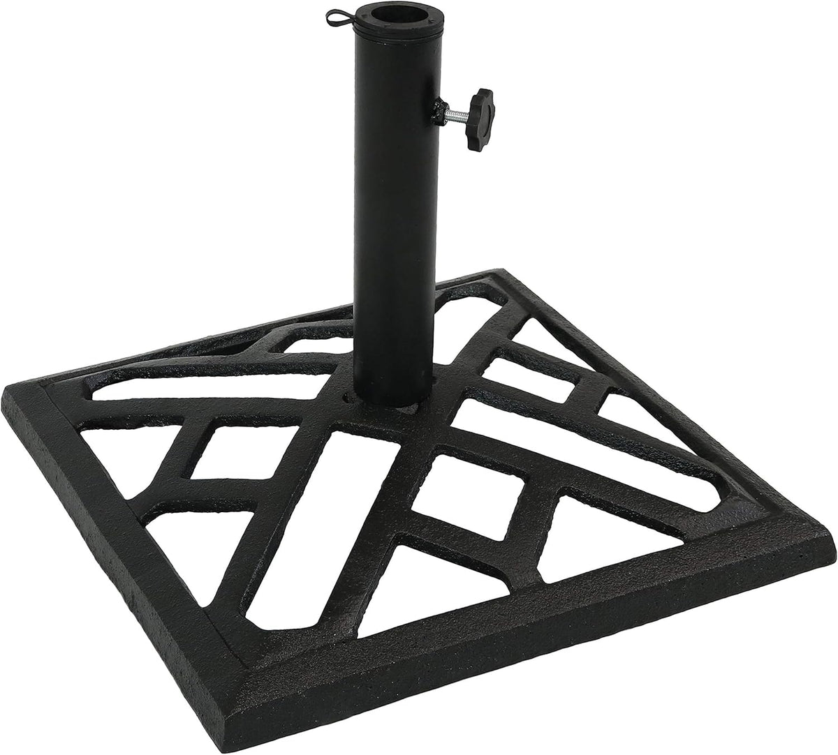 Cast Iron Heavy Duty 17-Inch Square Umbrella Base Stand N12415