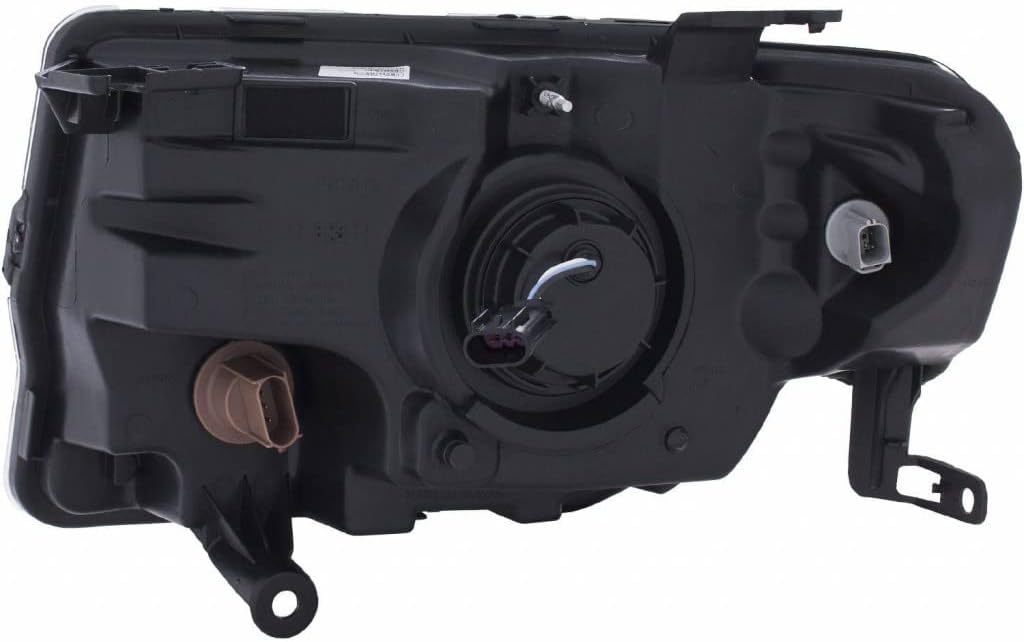 Projector Headlights with Halo Black J4533