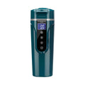 Green Car Heating Cup Water Boiler with LCD Display V1513