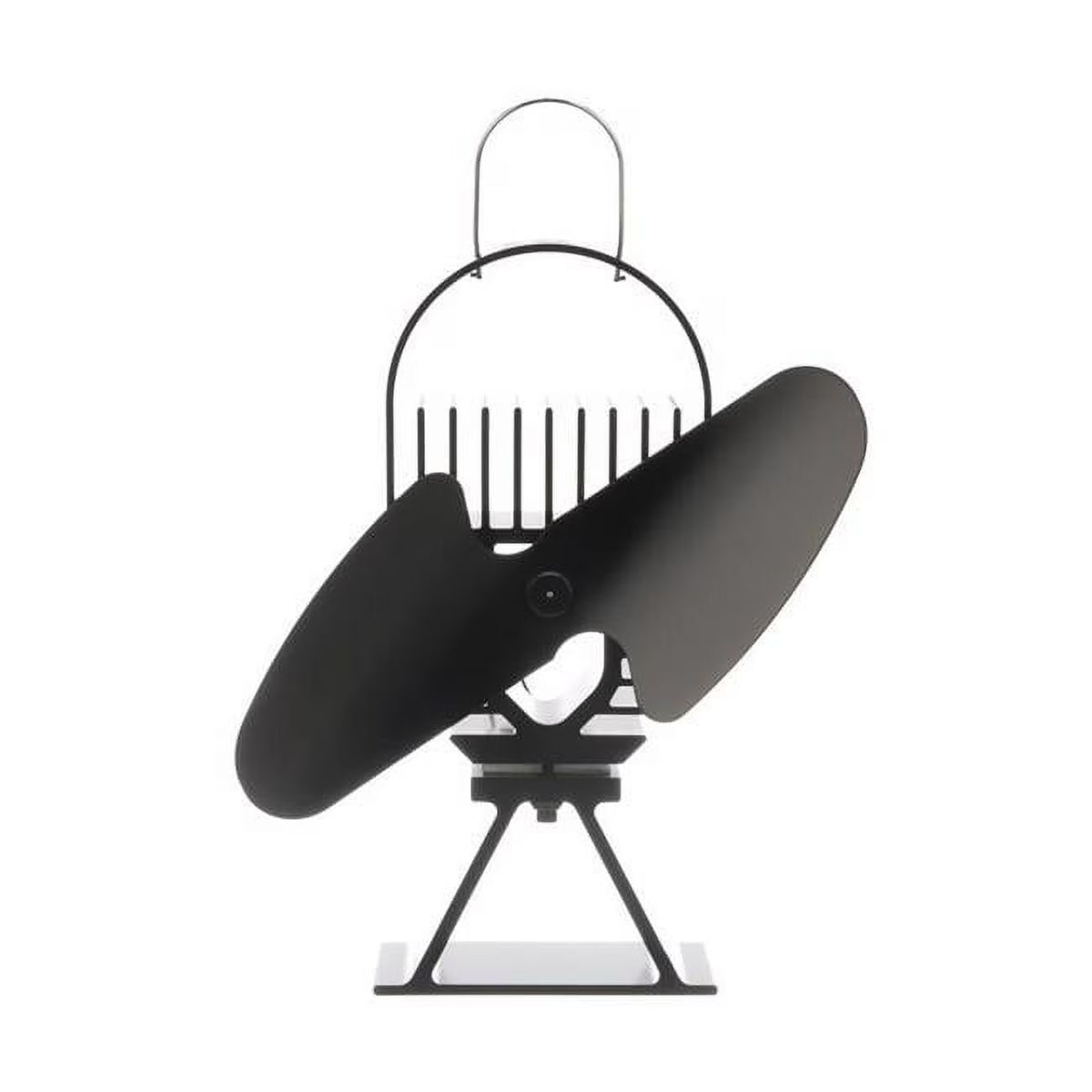 Black Aluminum Wood Stove Fan X4576