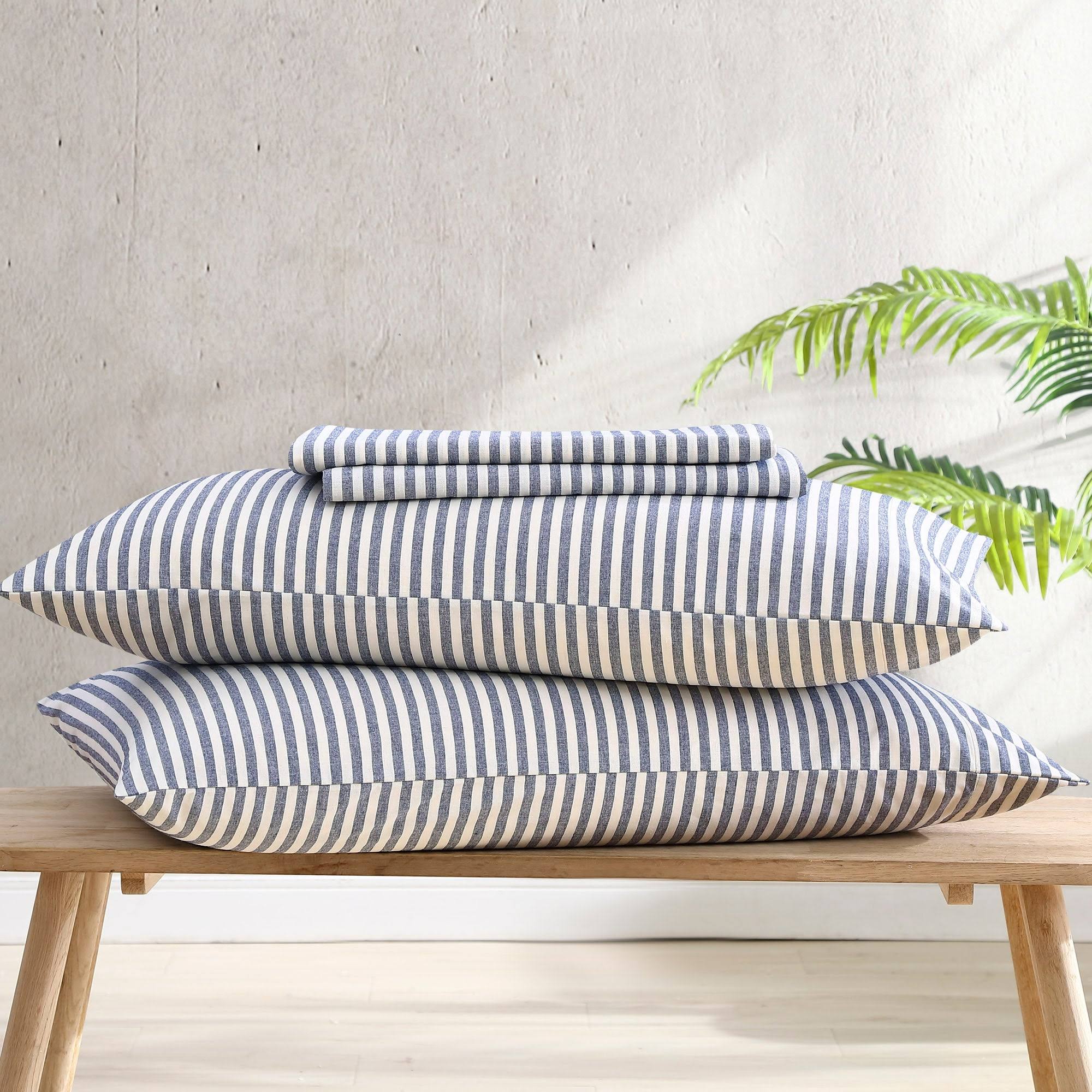 Gray Full Percale Sheet Set T588