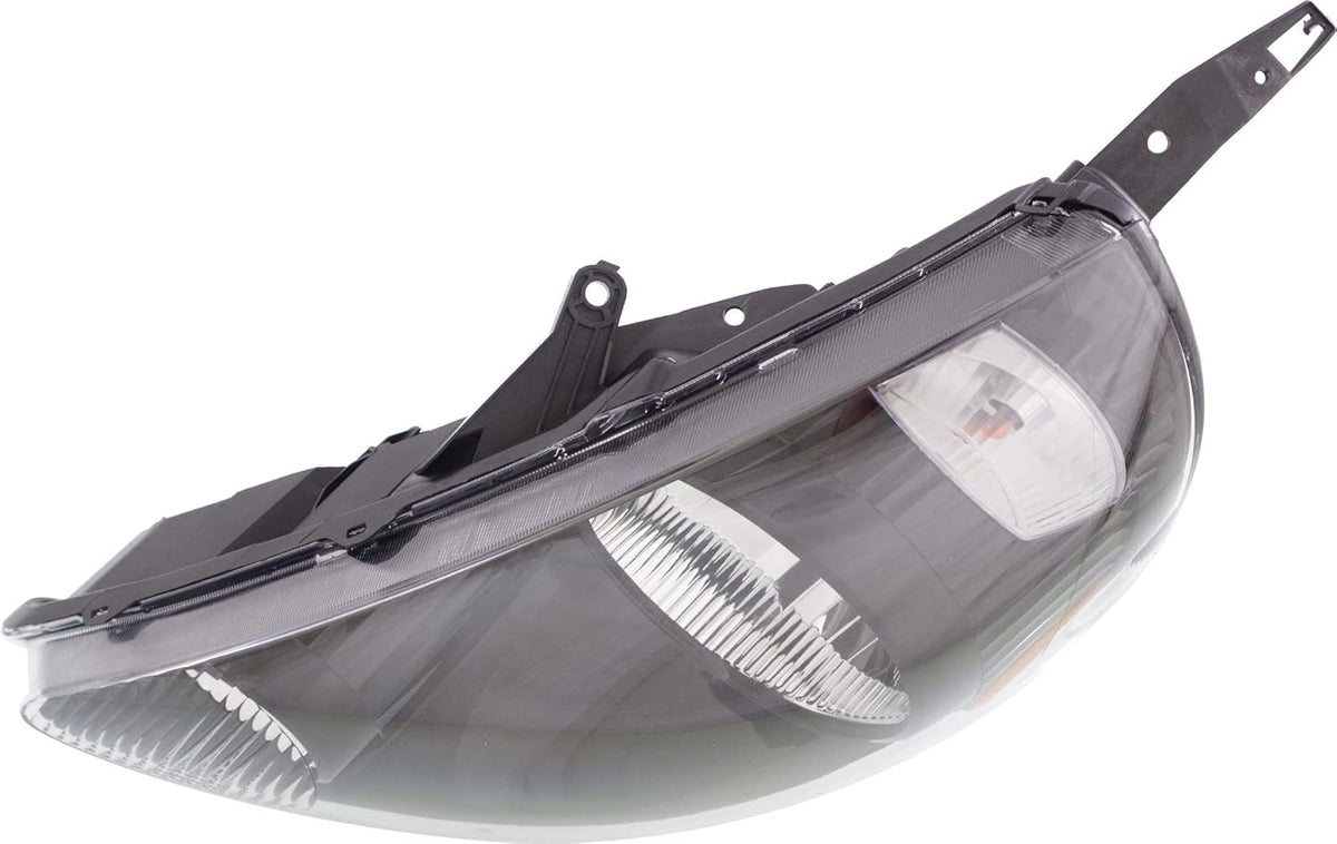 Halogen Headlight Assembly Black Interior U177