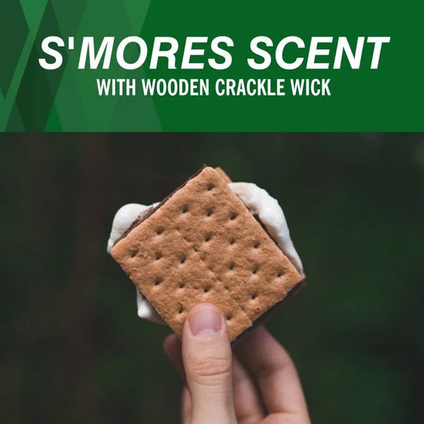 6 oz Citronella Candle with Wooden Crackle Wick Q17350