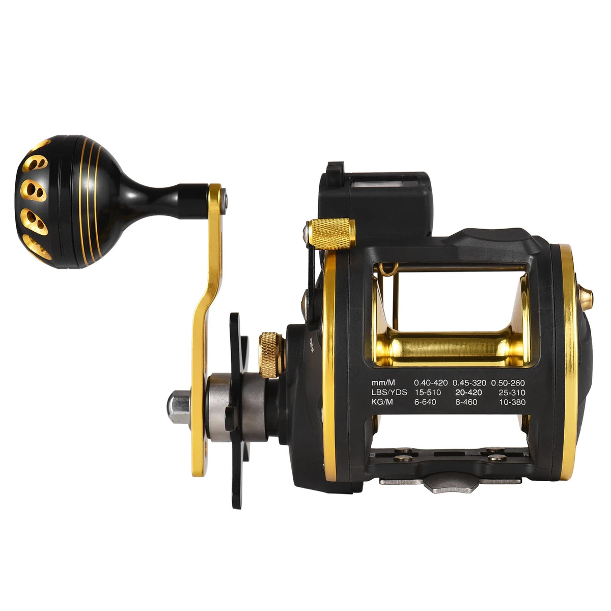 Ice Line Counter Reel 6+1 Ball Reel Saltwater Reel R404