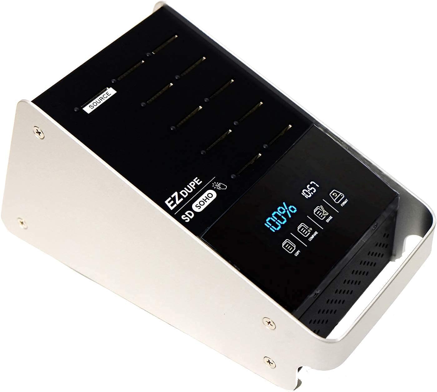 SD Duplicator with Touch Screen for MicroSD SDHC SDXC Memory Card E39598