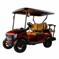 Carmine Red Metallic Body Kit For EZGO RXV Golf Cart X5641