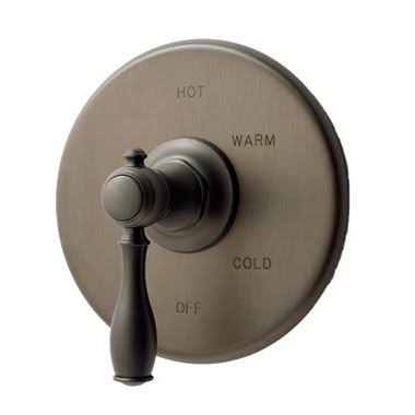 Oil Rubbed Bronze Pressure Balance Shower Trim R123
