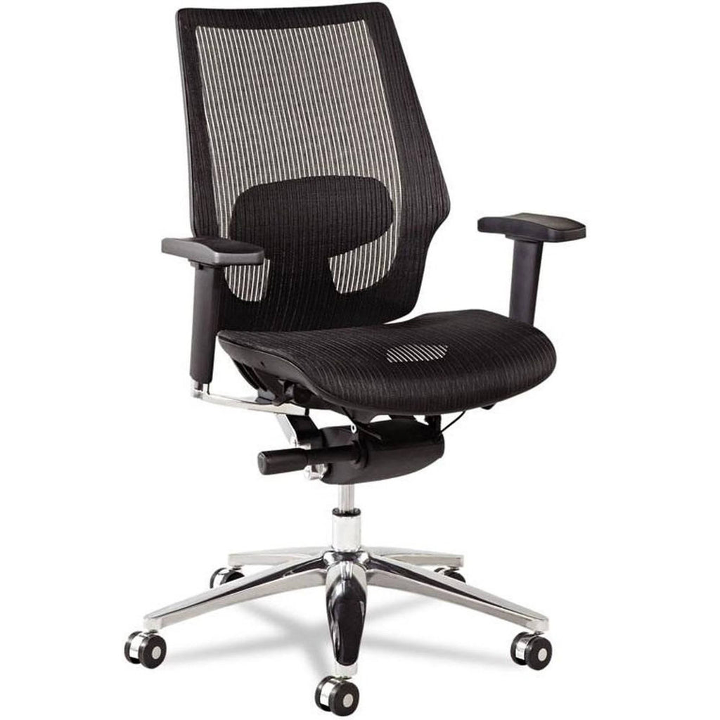 Black Ergonomic Multifunction Mesh Chair Y58569