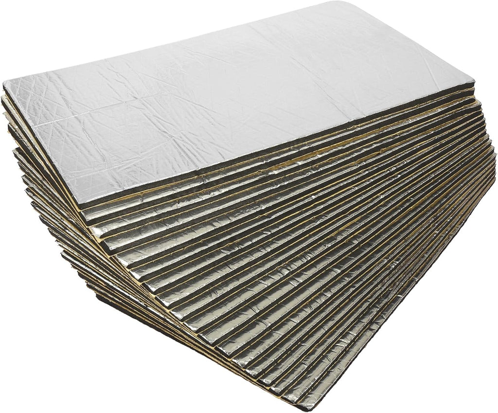 18pcs 10mm Car Sound Deadener Insulation Mat F2887