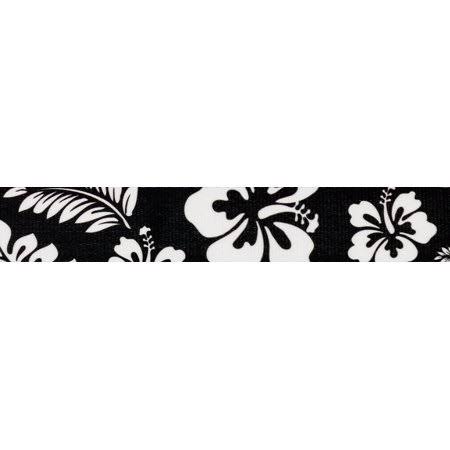 1 inch Black Hawaiian Polyester Webbing, 50 Yards R35511
