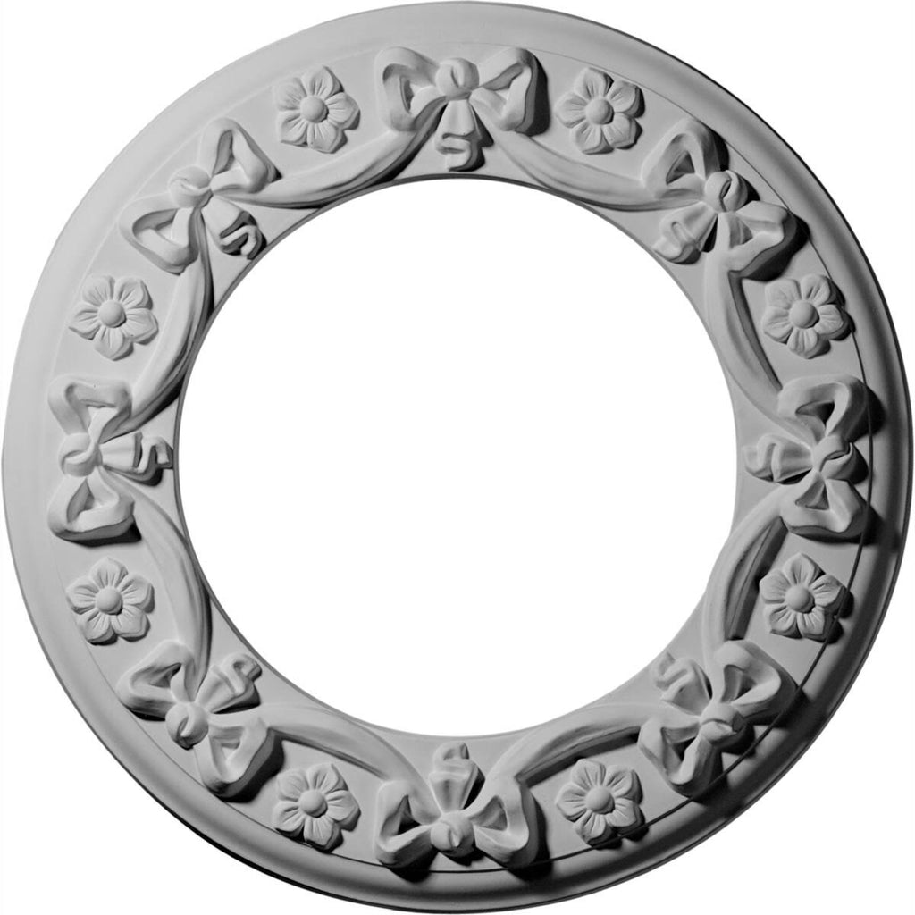 Copper Penny Hand-Painted Ribbon Ceiling Medallion C922393