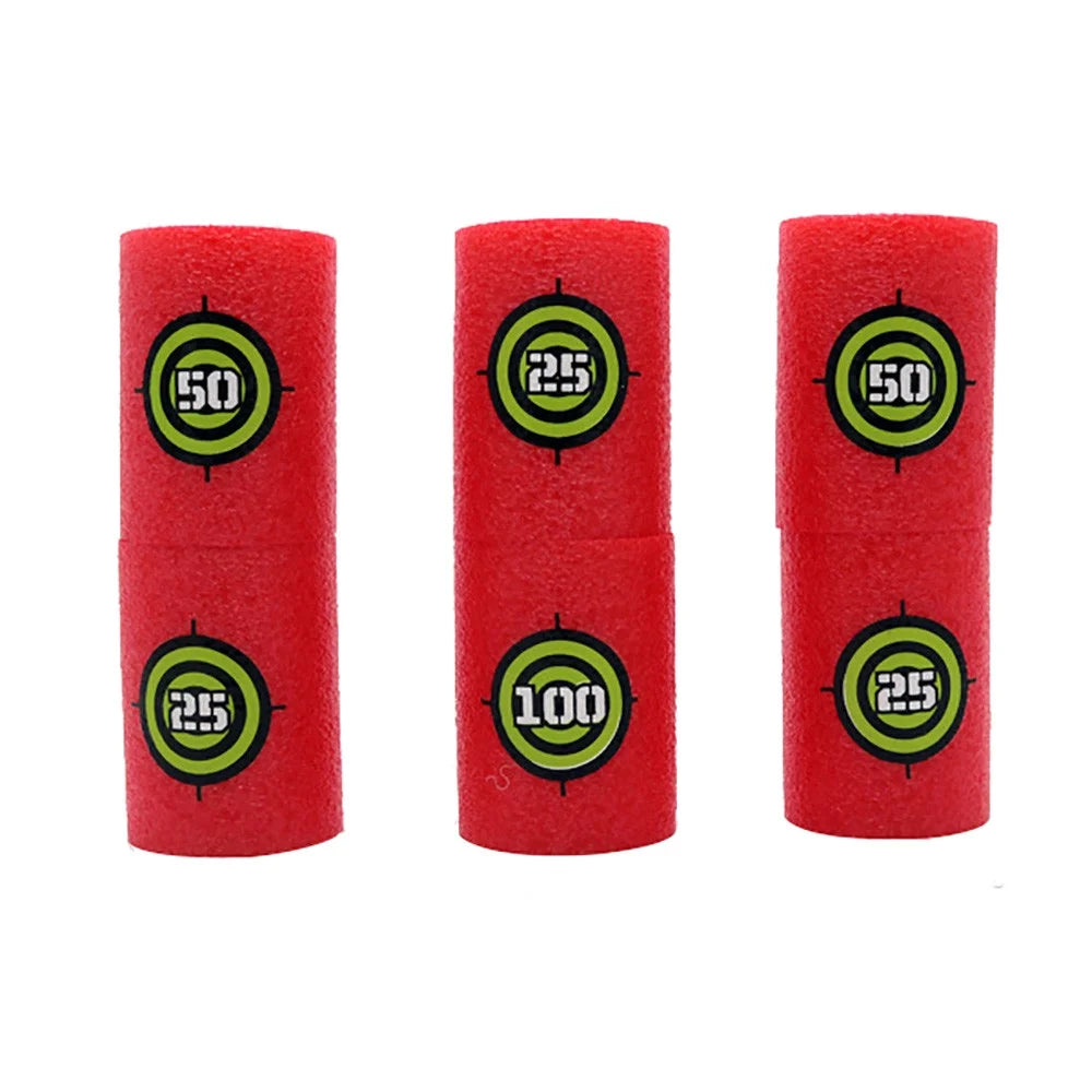 18x EVA Soft Bullet Target Dart Toy A5467