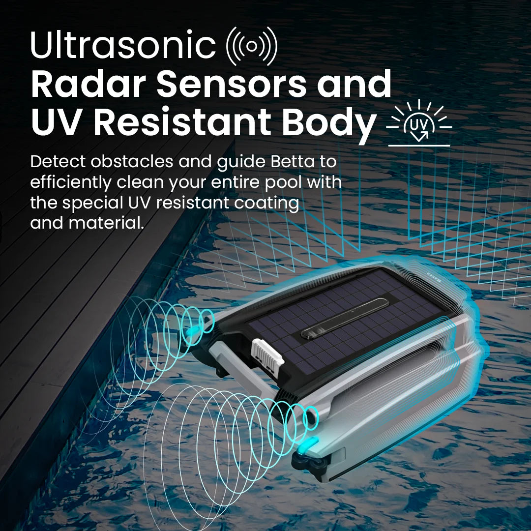 Solar Powered Smart Robotic Pool Skimmer G9754