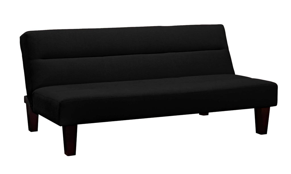 Black Microfiber Futon C3994