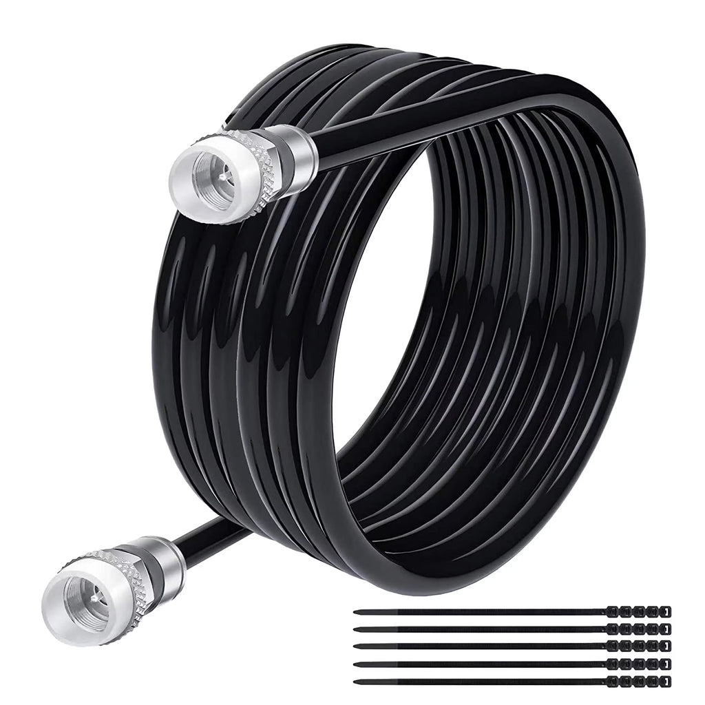 Quad Shielded RG6 Coaxial Cable 200 Feet Direct Burial S449588