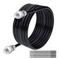 Quad Shielded RG6 Coaxial Cable 200 Feet Direct Burial S449588