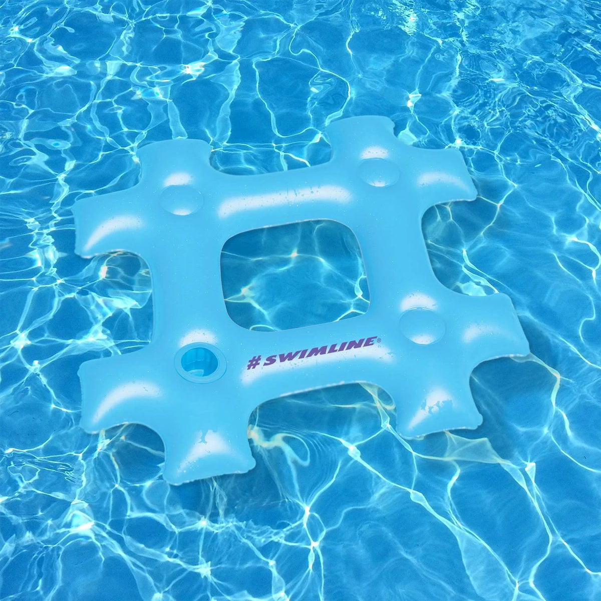 Blue Hashtag Pool Float D479008