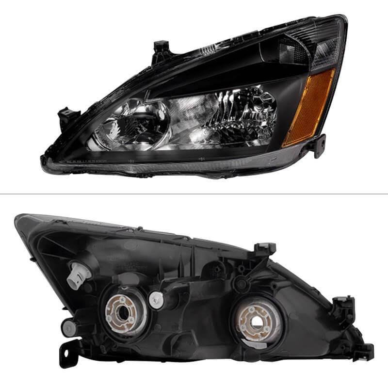 Amber Crystal Headlights for Honda Accord J64612