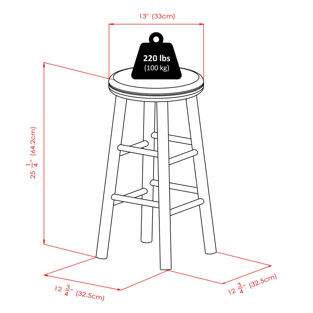 Swivel Bar Stool - Set of 2 G58486