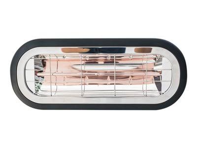 Black Halogen Infrared Electric Patio Heater S779