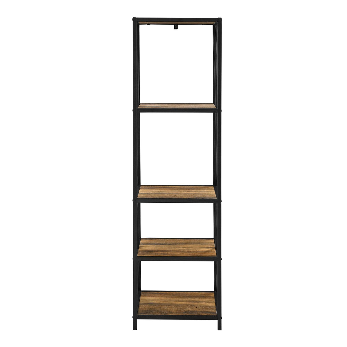Rustic Oak Tower Bookshelf V132845