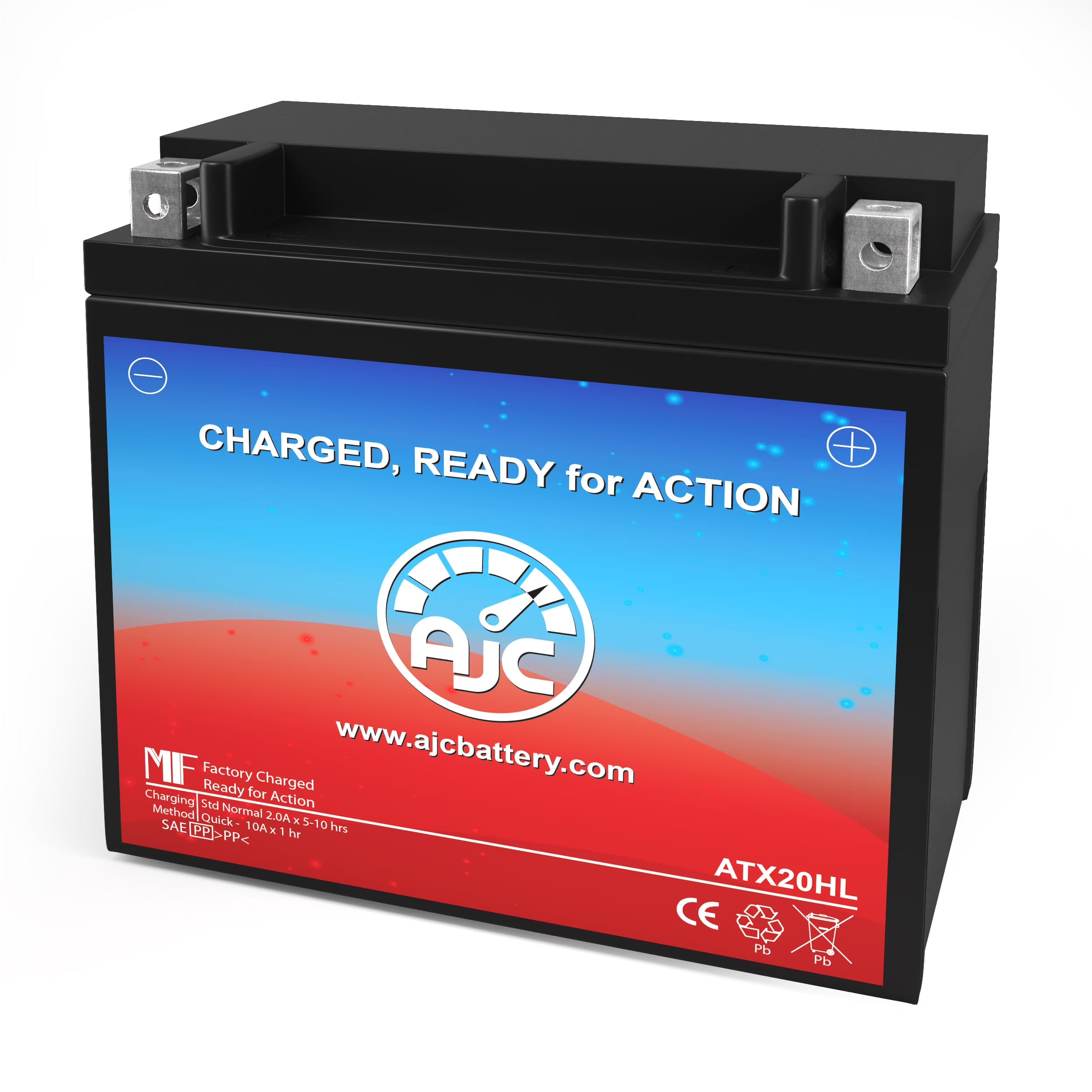 AJC Brand Replacement Snowmobile Battery M45643