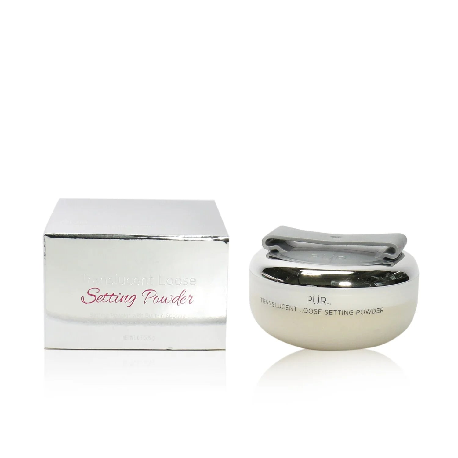 Translucent Loose Setting Powder with Built In Sponge H5352