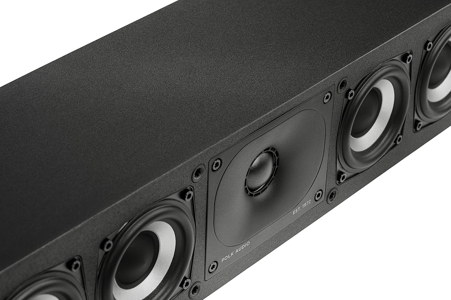 Midnight Black Slim Center Channel Speaker V6870