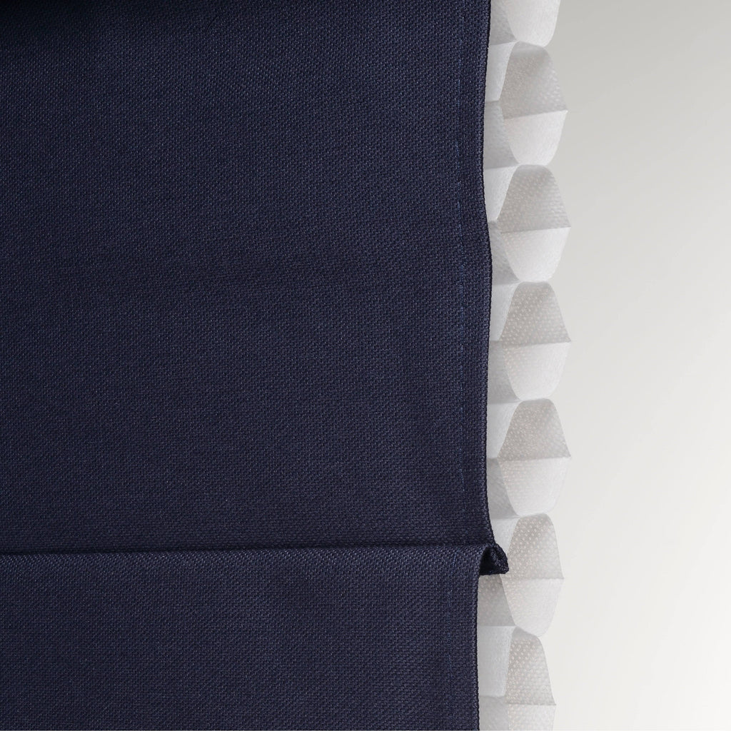 Navy Insulating Cordless Roman Shade P54969