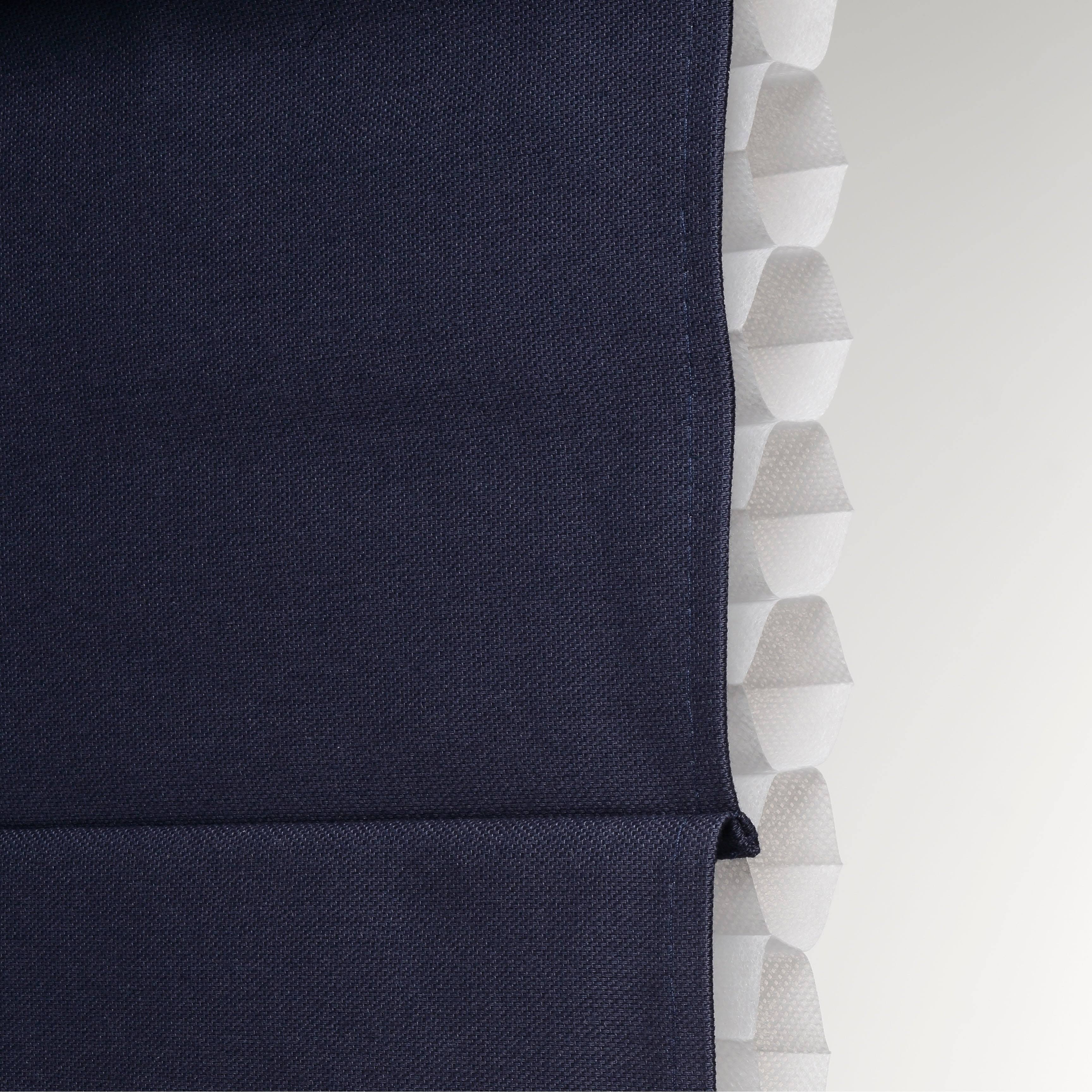 Navy Insulating Cordless Roman Shade P54969