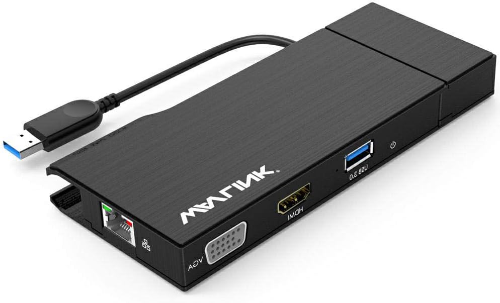 USB 3.0 to DVI/HDMI/VGA Universal Video Graphics Adapter with Audio Port Y577506