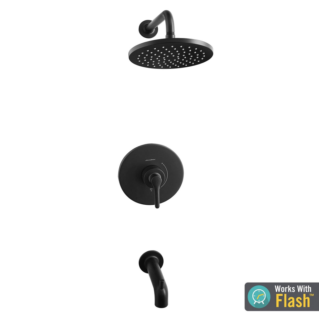 Brushed Nickel Tub and Shower Trim Kit with Cartridge O32615