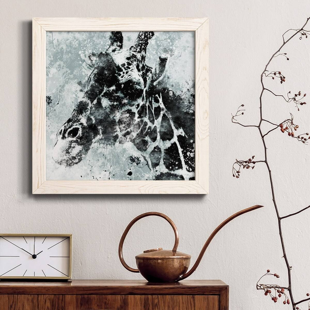 White Framed Canvas 24x24 G52808