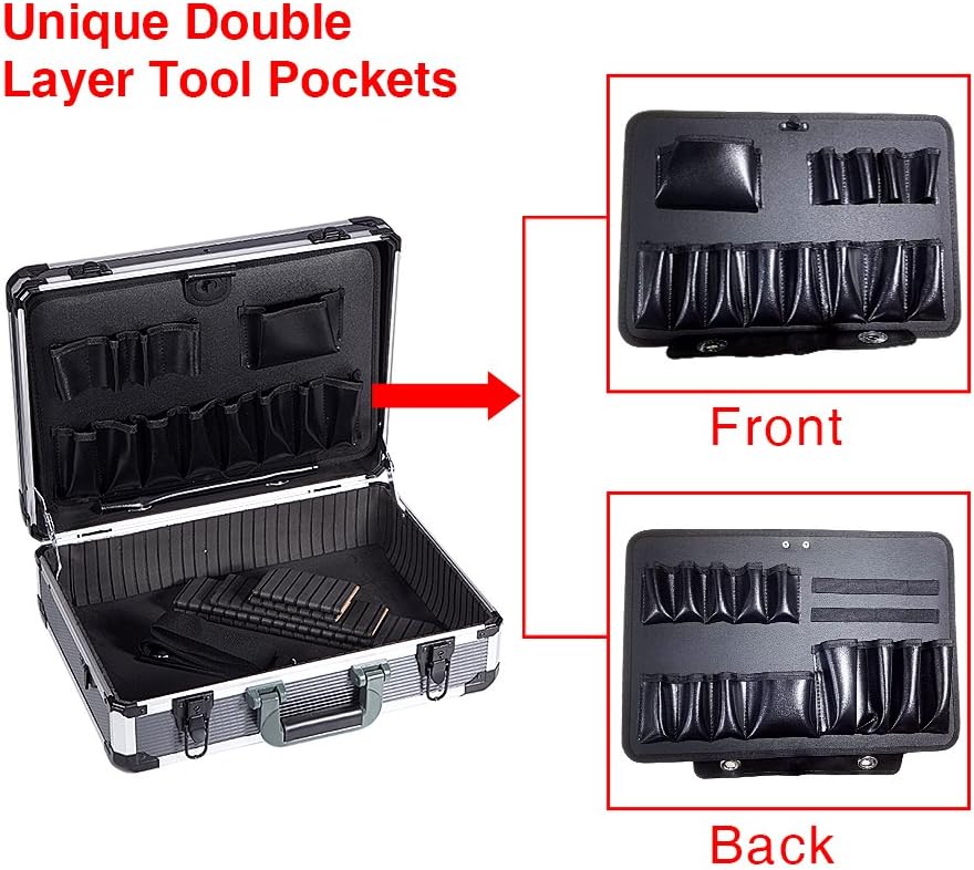 Aluminum Hard Tool Case Toolbox T12946