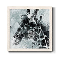 White Framed Canvas 24x24 G52808