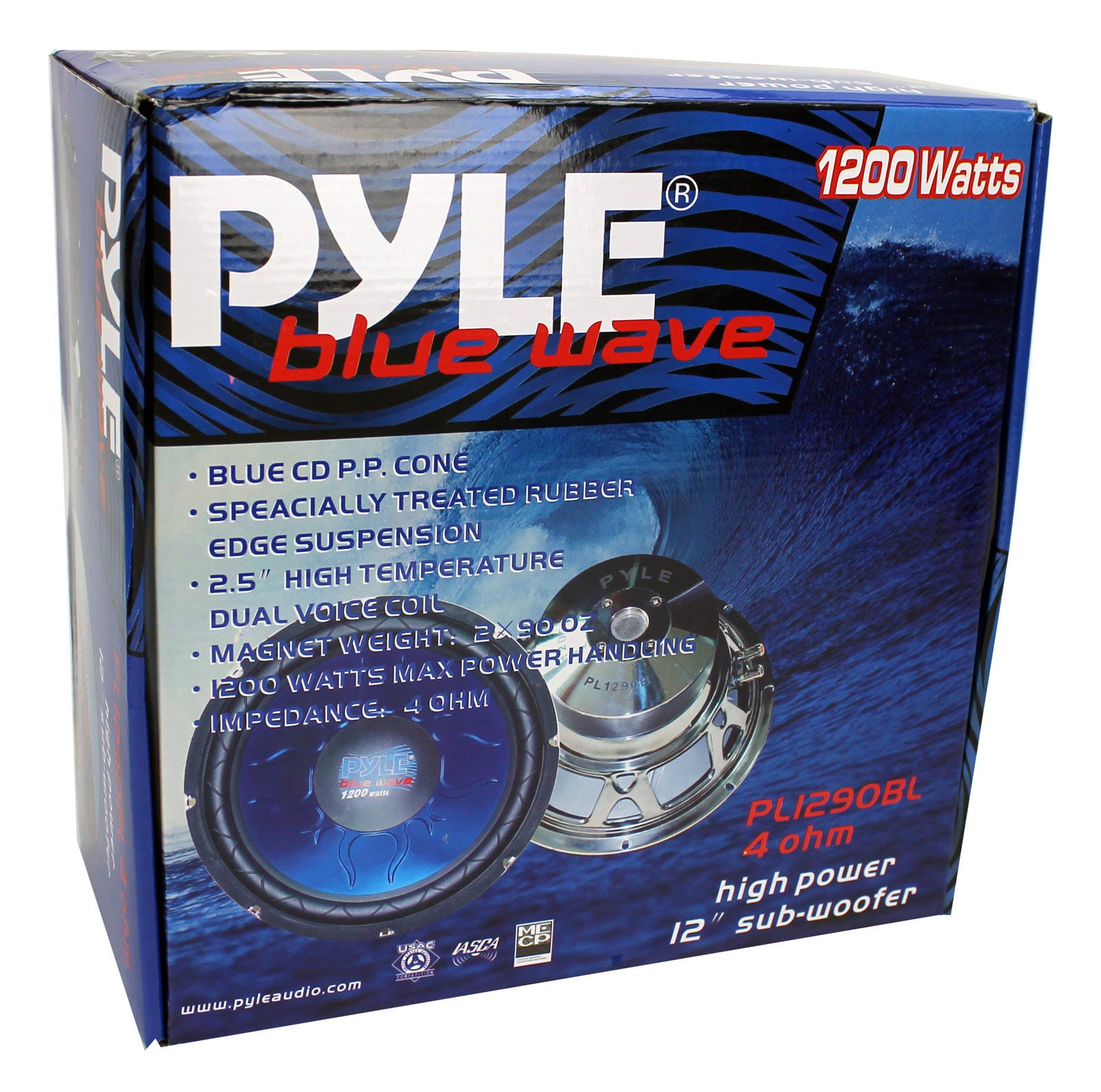 12x22 2400 Watt Car Subwoofer X729911