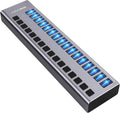16 Ports Powered USB 3.0 Hub with Individual On/Off Switches, Pack of 2 M46552