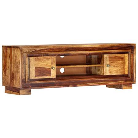 Solid Sheesham Wood TV Cabinet 46.5x11.8x15.7 inch Brown X9193