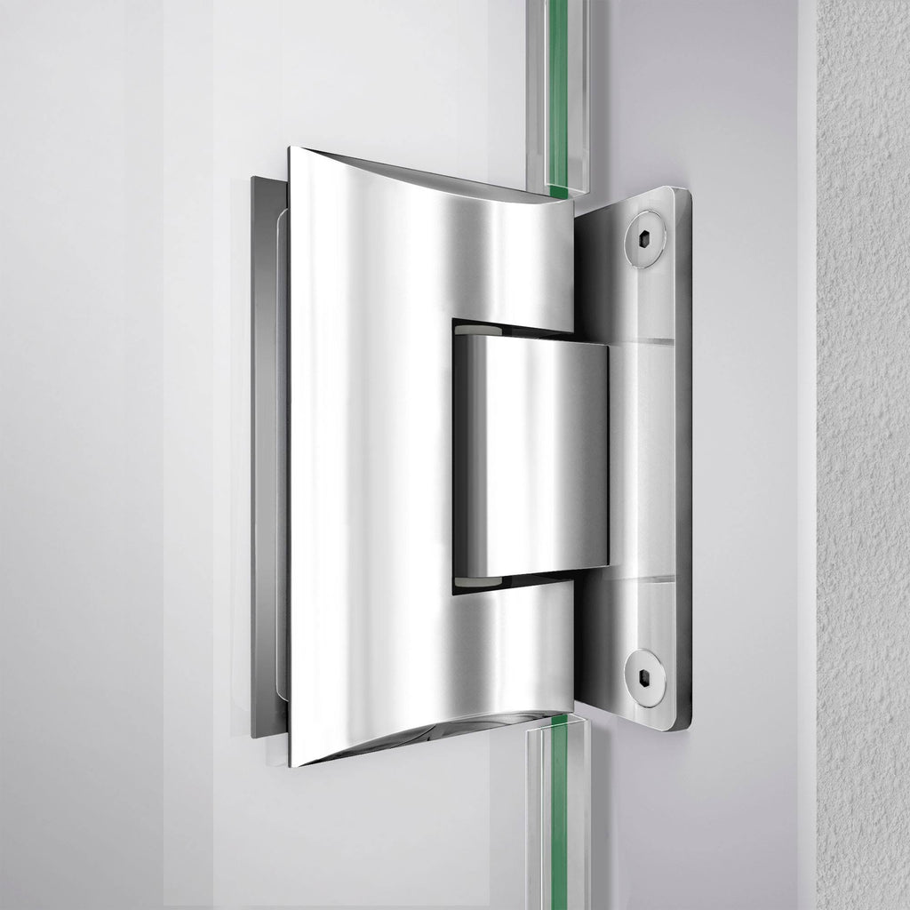 Frameless Hinged Shower Door in Chrome O188980
