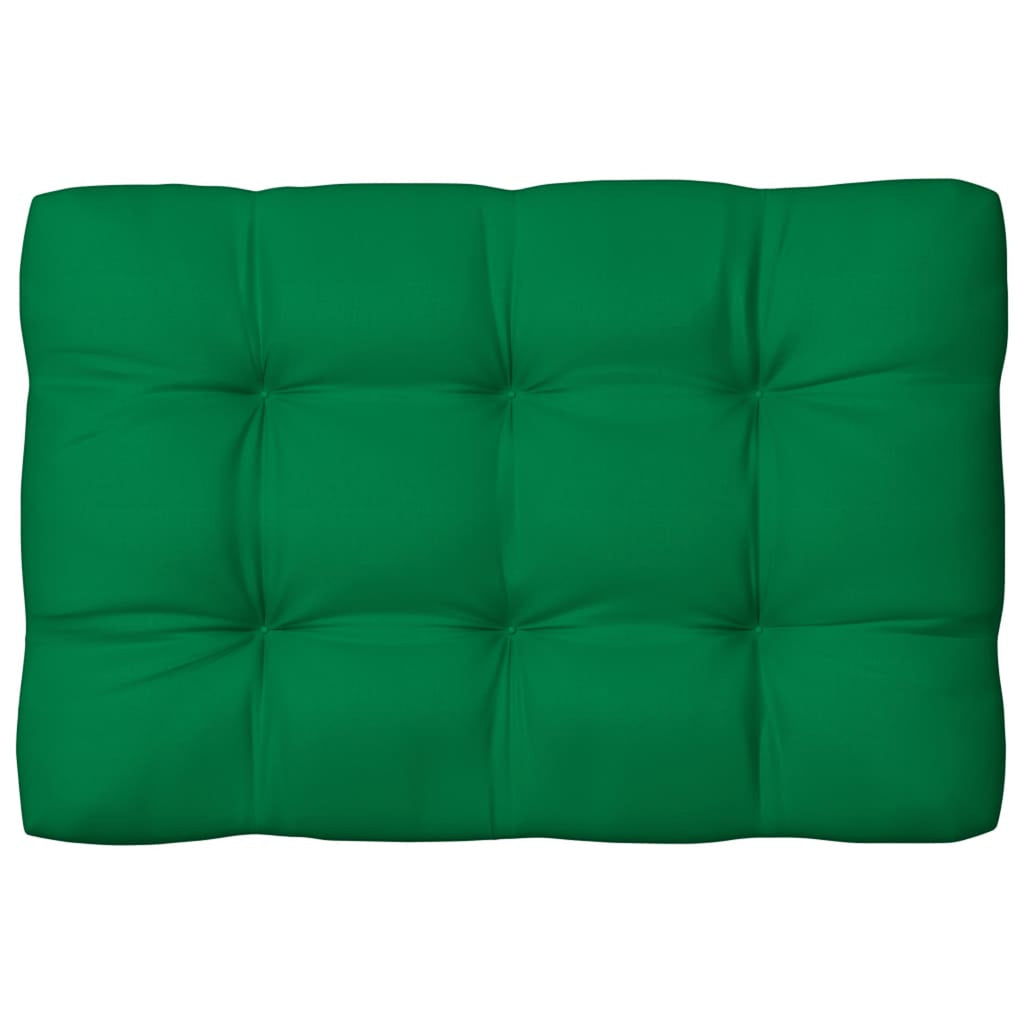 Set of 5 Green Fabric Pallet Sofa Cushions P193750